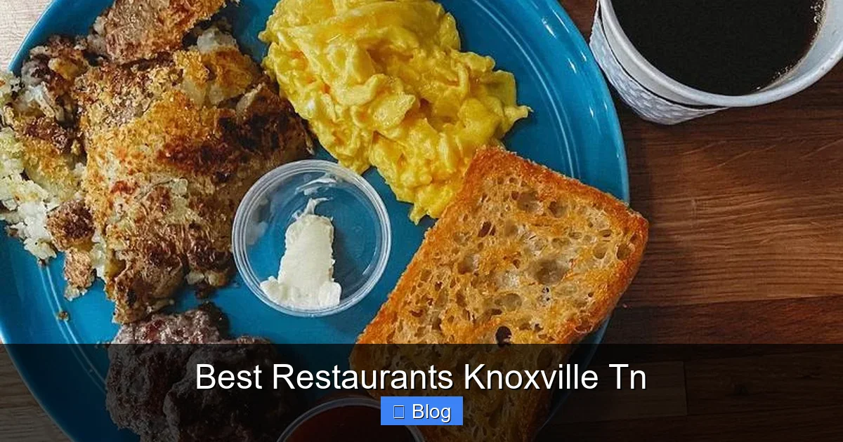 Best Restaurants Knoxville Tn