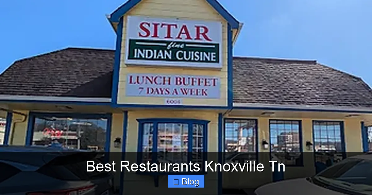 Best Restaurants Knoxville Tn