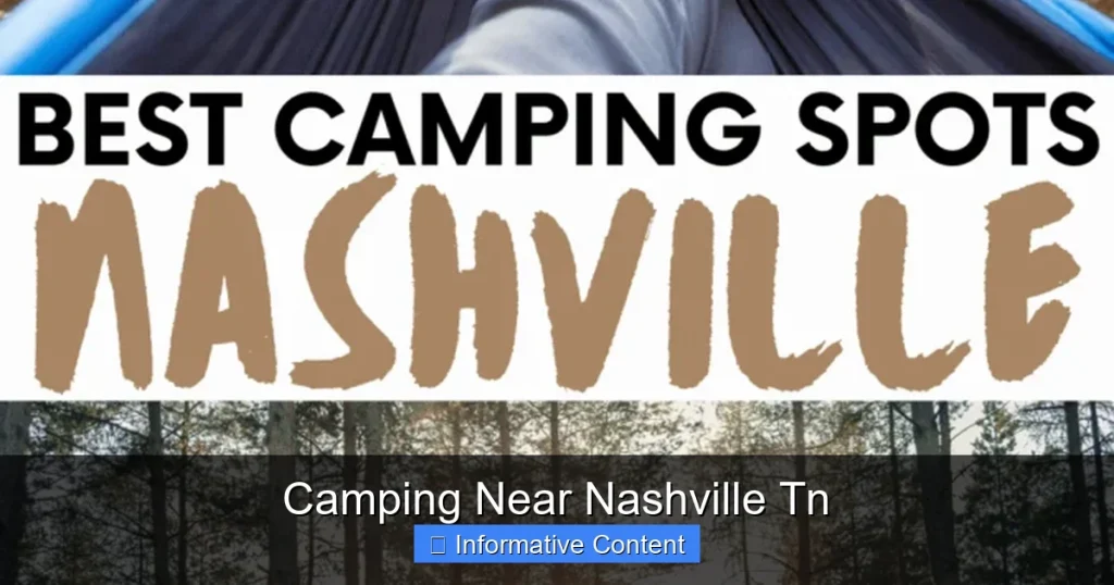 Camping Near Nashville Tn