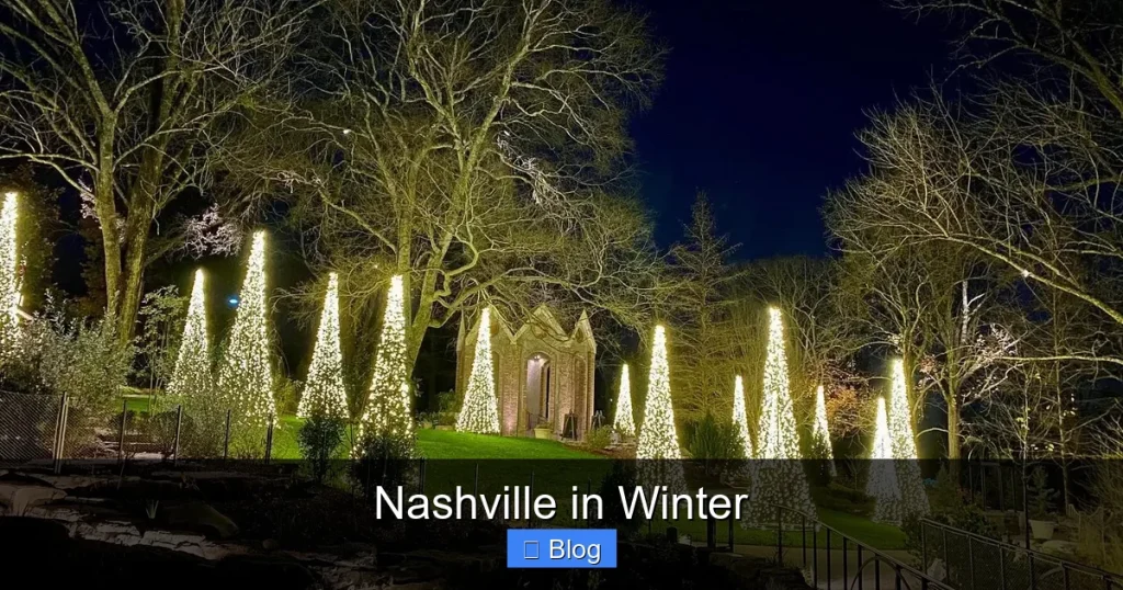 Nashville in Winter