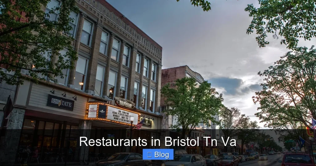 Restaurants in Bristol Tn Va