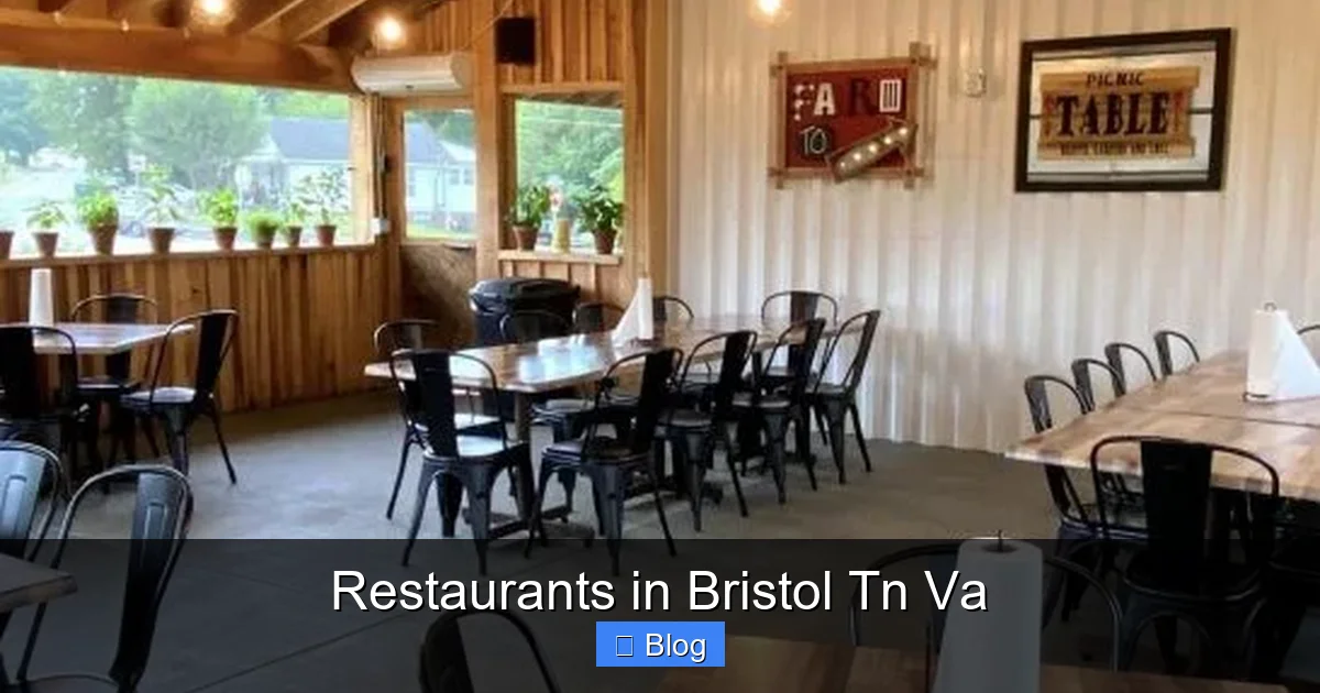 Restaurants in Bristol Tn Va