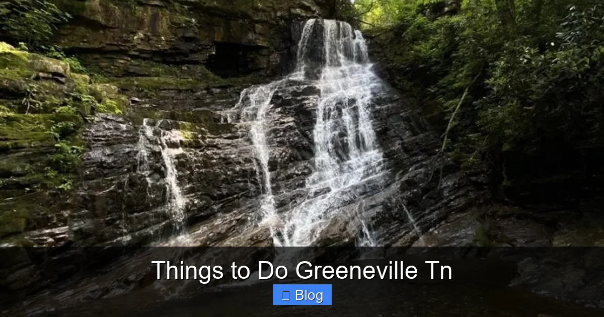 Things to Do Greeneville Tn
