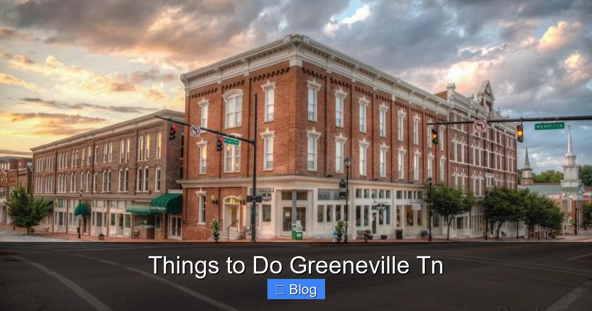 Things to Do Greeneville Tn