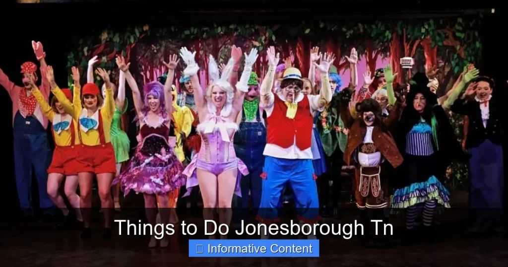 Things to Do Jonesborough Tn