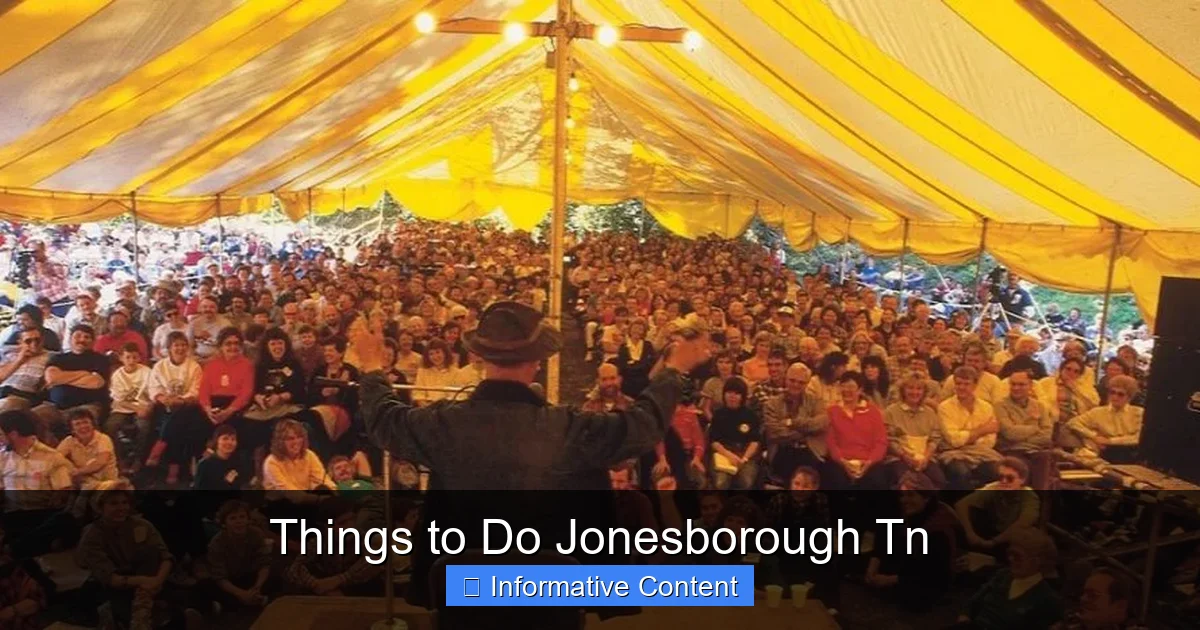 Things to Do Jonesborough Tn