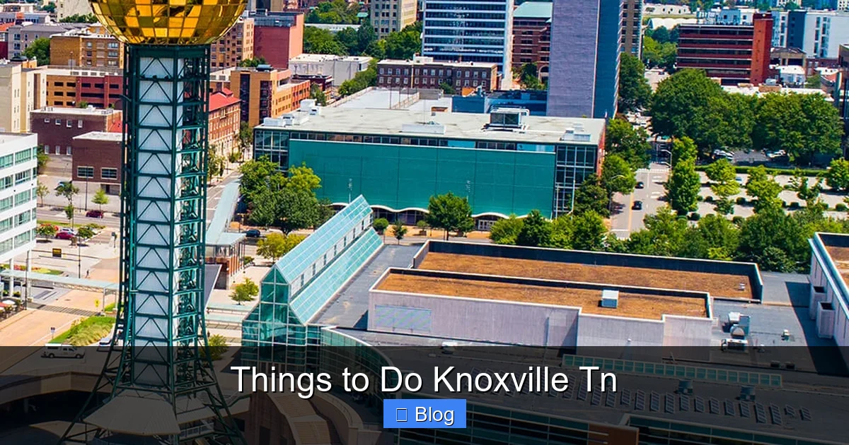 Things to Do Knoxville Tn