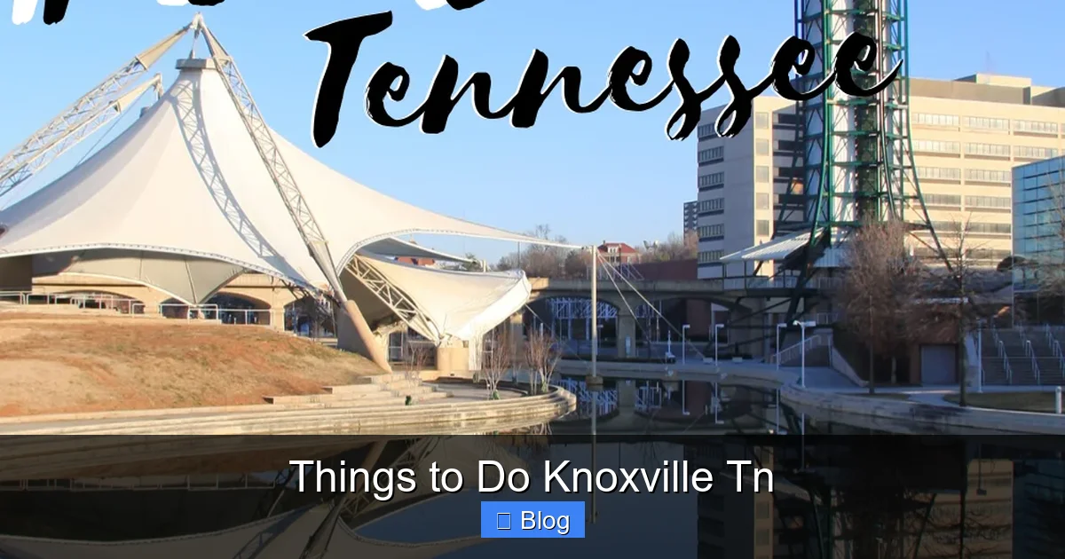 Things to Do Knoxville Tn