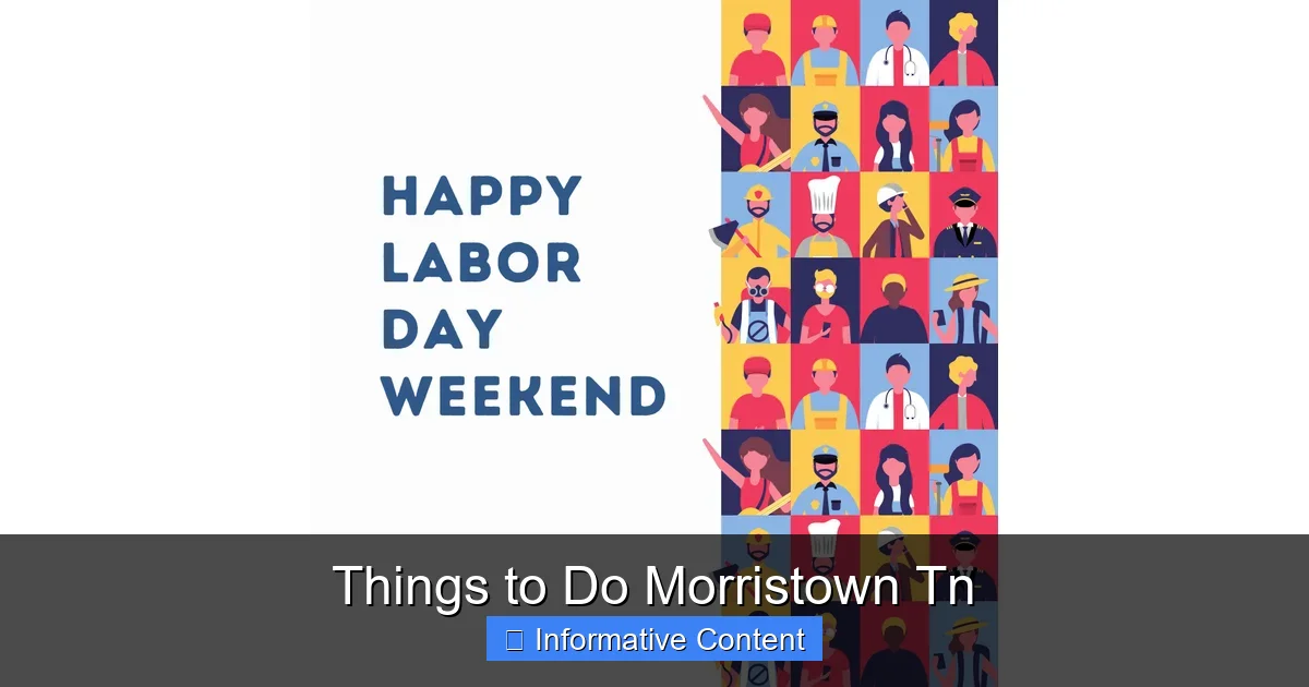 Things to Do Morristown Tn