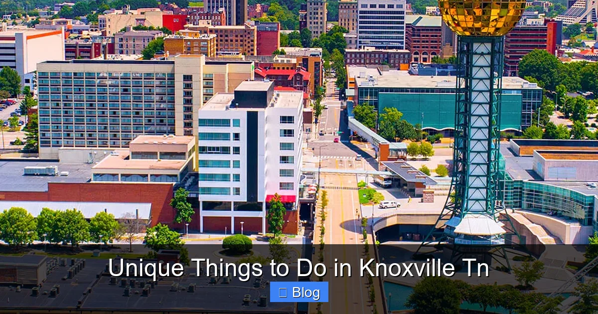 Unique Things to Do in Knoxville Tn