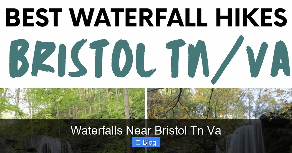 Waterfalls Near Bristol Tn Va