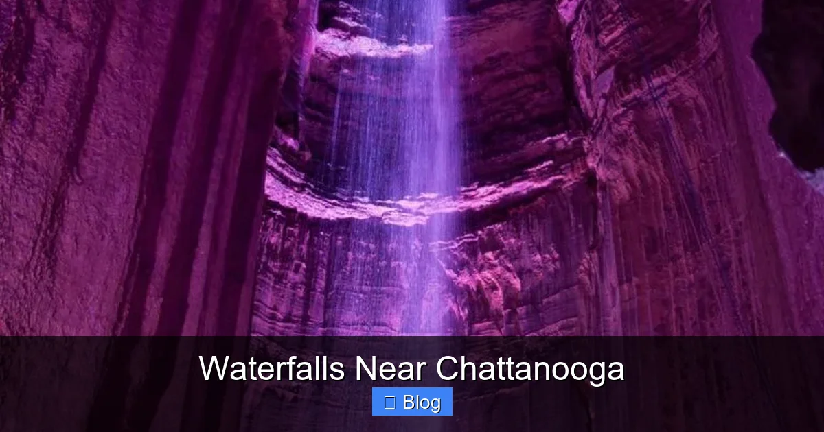 Waterfalls Near Chattanooga
